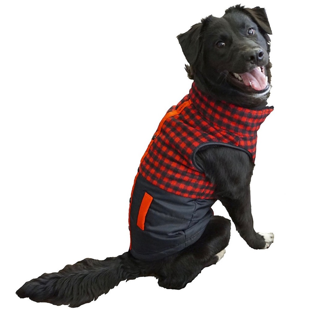 NWT Small Dog Jacket in Buffalo Plaid